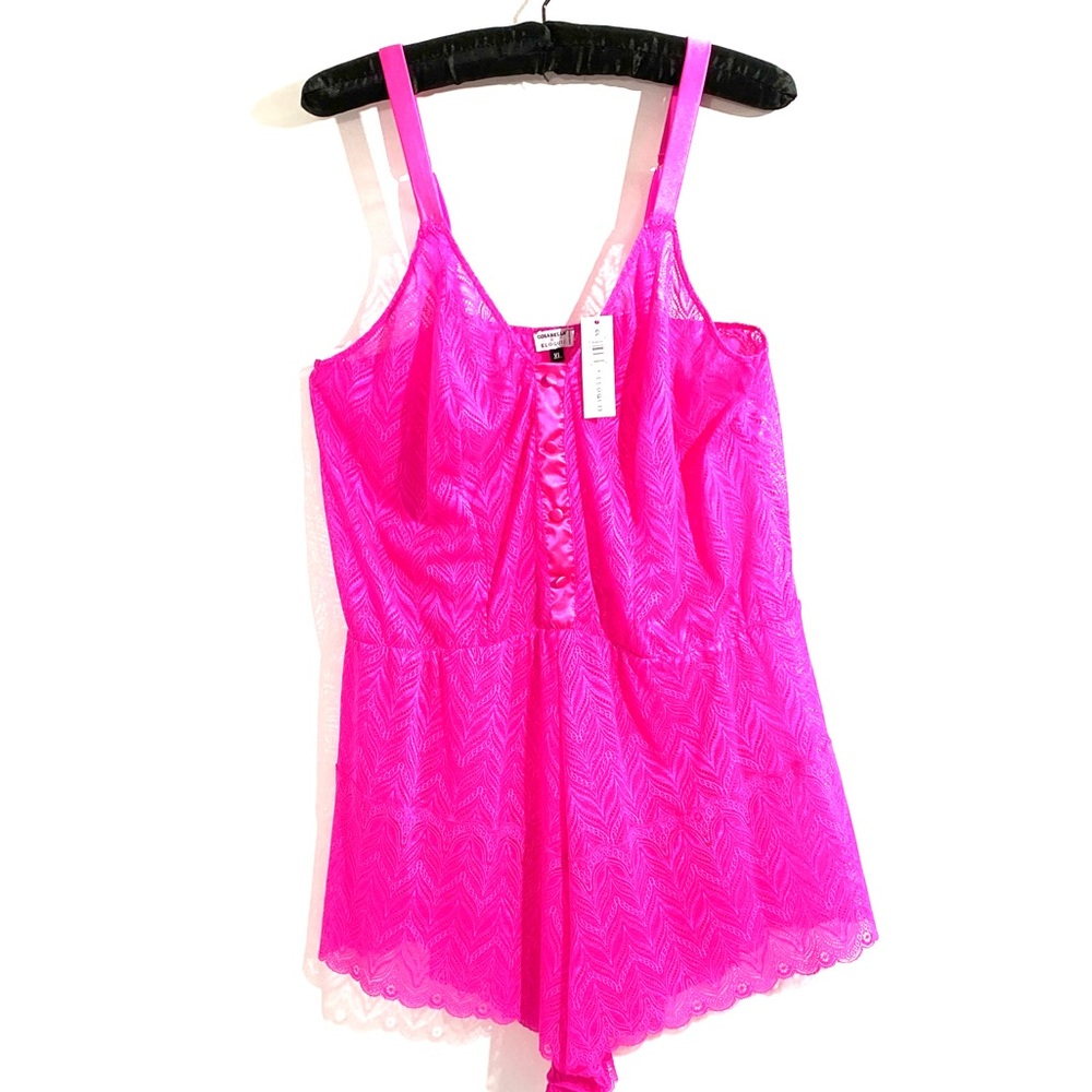 NWT Cosabella x Eloquii Ferrara Lace Teddy Plus XL - Picture 6 of 6